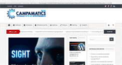 Desktop Screenshot of campamatics.com