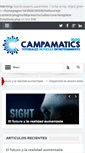 Mobile Screenshot of campamatics.com
